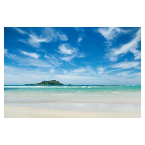 [키즈디자인] 바다배경현수막 6346 여름 해변