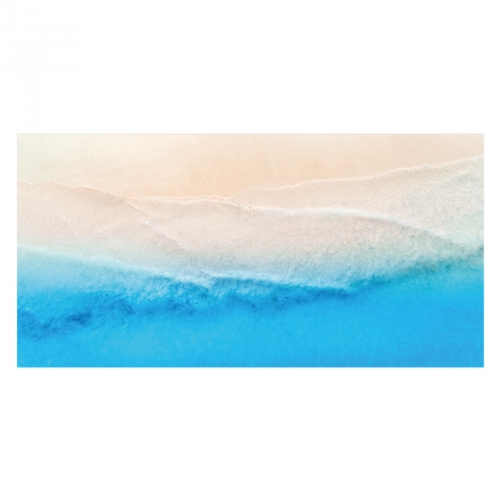 [키즈디자인] 여름바다배경현수막 6380 해변 해수욕장 모래사장