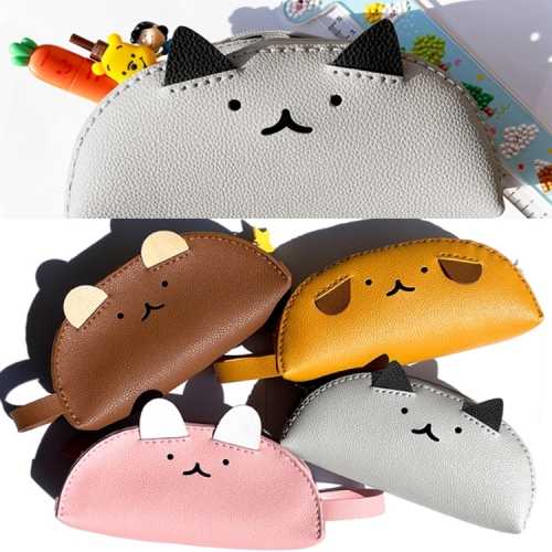 DIY 가죽공예 애니멀 필통 만들기 꾸미기