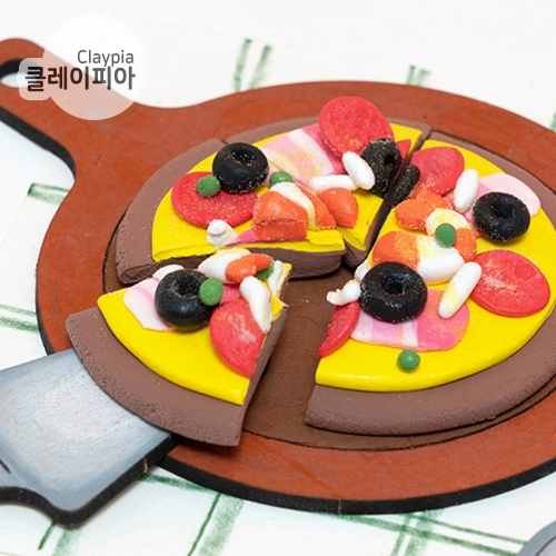 272 클레이 놀이 피자 만들기