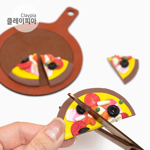 272 클레이 놀이 피자 만들기