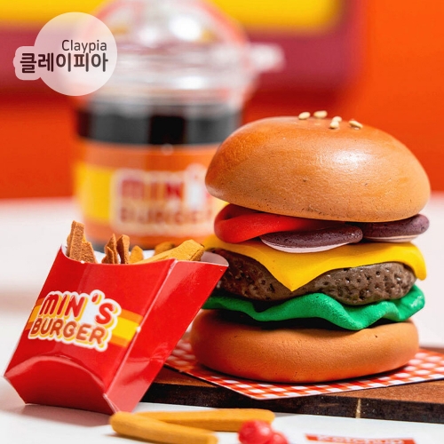 273 클레이 미니 햄버거세트 만들기