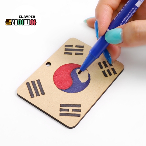 팬시우드 태극기 만들기 5개입