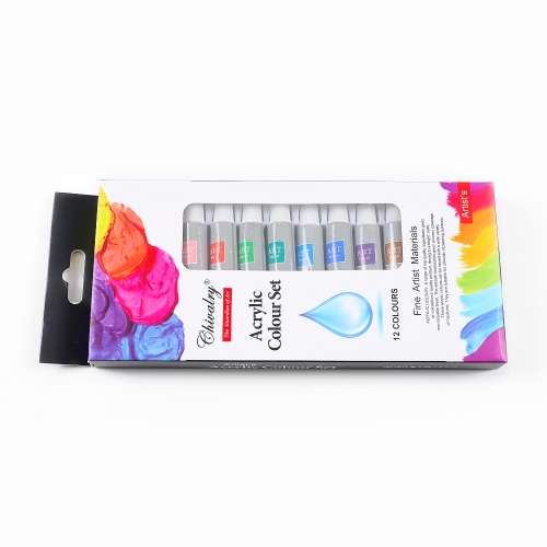 아크릴 물감 12색 세트 12ml