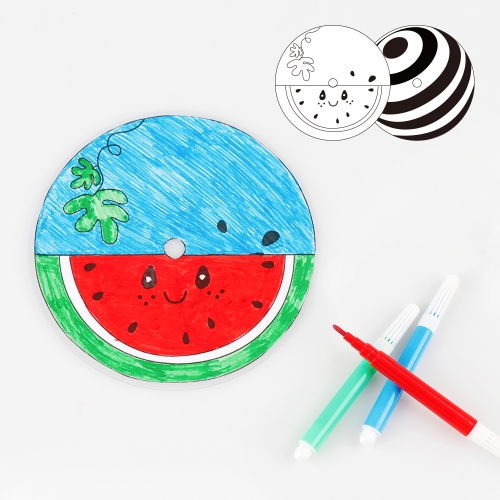 메이크문구 DIY657 투명팽이만들기 드로잉 1번