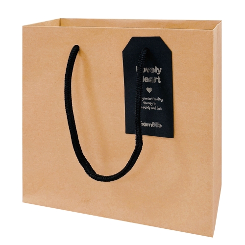 무지 정사각 쇼핑백 (소) 20x20x8 (10매)