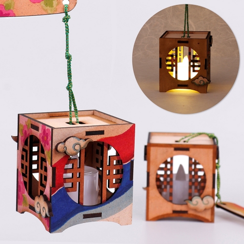 MDF 전통 문살 청사초롱