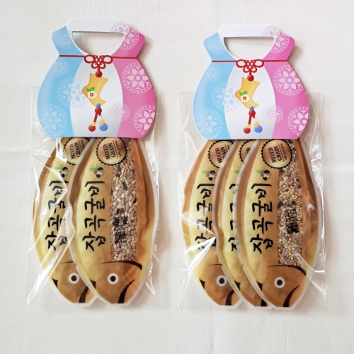(색동손잡이) 잡곡굴비2개/잡곡굴비3개_1세트_ 답례품 무료라벨지