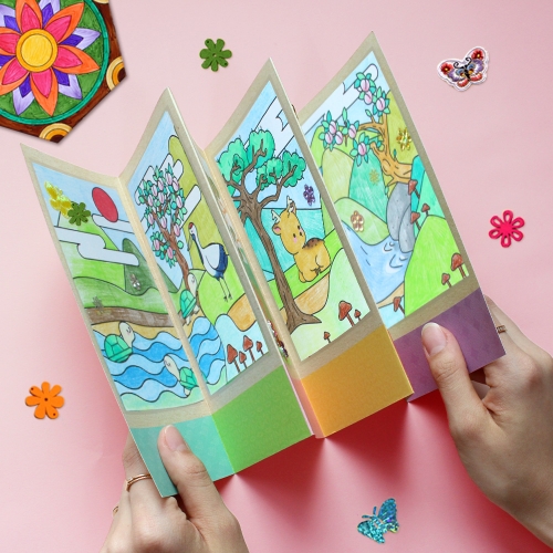 병풍화첩 5set