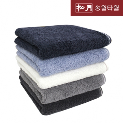 천연 뱀부(대나무 천연)+코마사 혼방 송월타월 190g 고중량 도톰한 호텔타월 세면타월 수건 타올