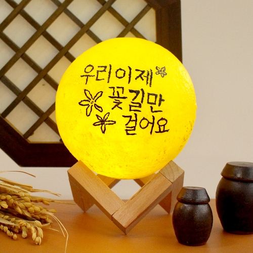 컬러링 달 무드등 1set