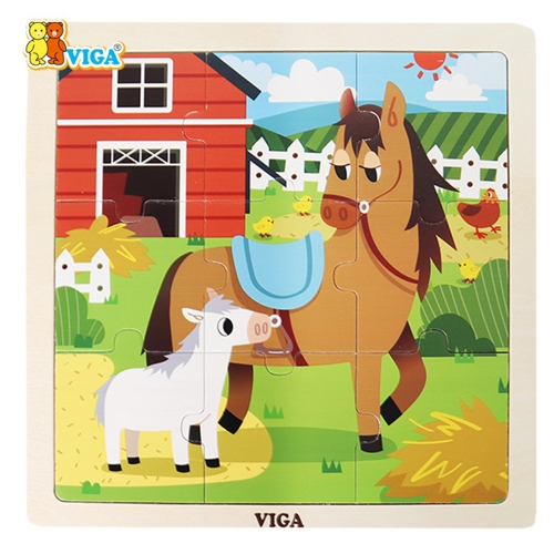 [비가]VIGA 9피스퍼즐 말 (644V44624)