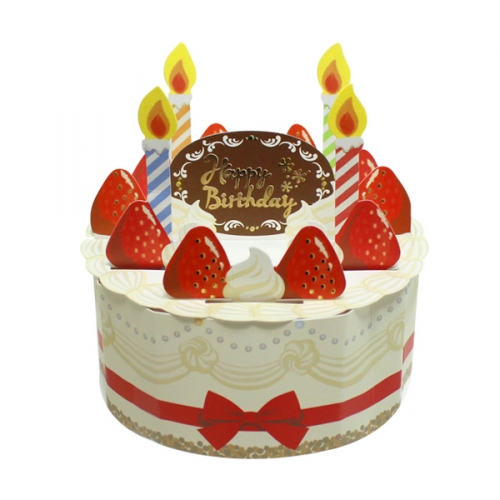 3D 생일 케이크 팝업카드