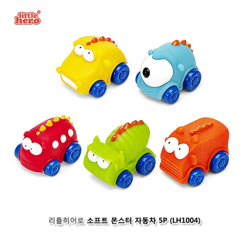 [리틀히어로] 소프트 몬스터자동차5P (633LH1004)