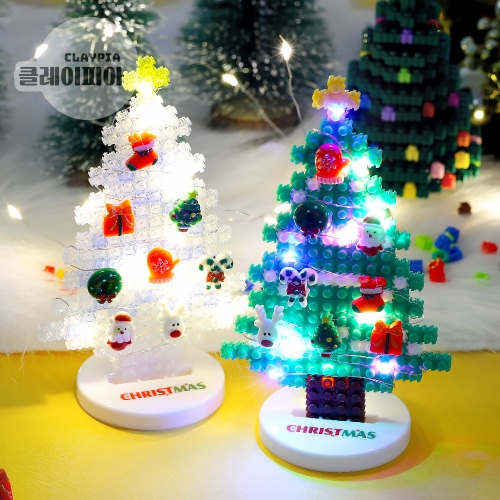 크리스마스 8mm 디폼블럭 트리 LED 패키지