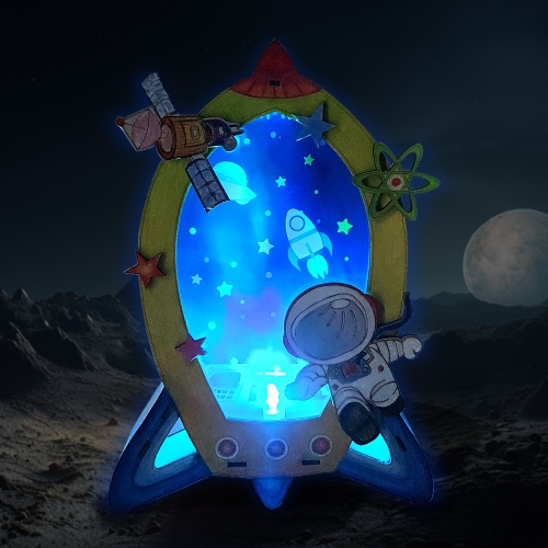 만들기 LED 로켓 무드등