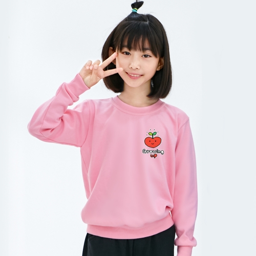 국내산 고급 특양면 아트 티셔츠 맨투맨_사랑쑥쑥(심플)