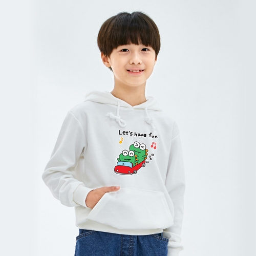 고급특양면_후드티셔츠_신나게 즐겁게_렛즈해브펀 (아동/성인)
