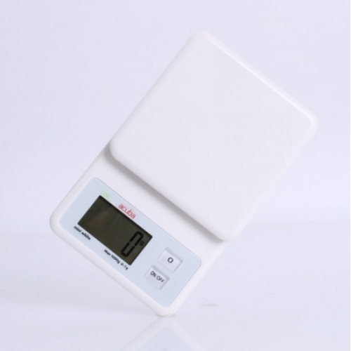 아쿠바 디지털 주방저울 미니화이트 1kg