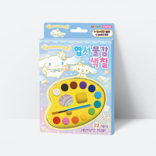 미술놀이 산리오 시나모롤 엽서물감색칠_아이누리