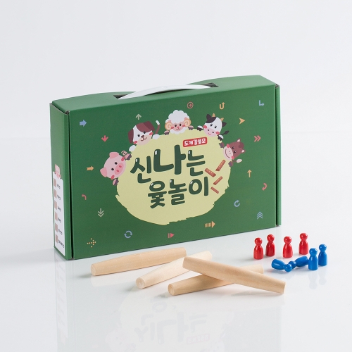 패밀리 윷놀이 전통과자 선물세트+무료라벨 명절 설날 추석