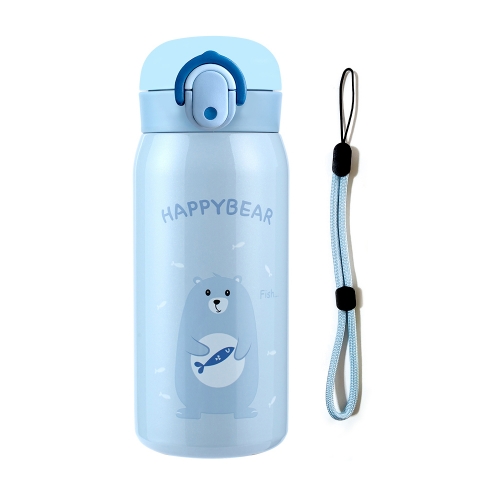 해피베어 원터치 보온보냉병 350ml - 핑크/블루/그린/옐로우