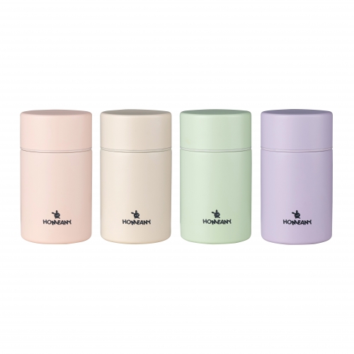 홈애니 미니머그 이유식 죽통 텀블러 200ml - 핑크/아이보리/그린/파스텔퍼플