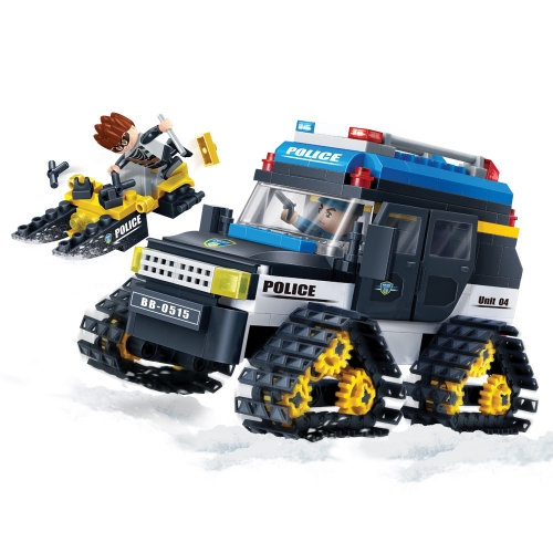[Maskot Almacen] 조립블록 만들기_레고호환 (Police 시리즈- 경찰 스노우카)