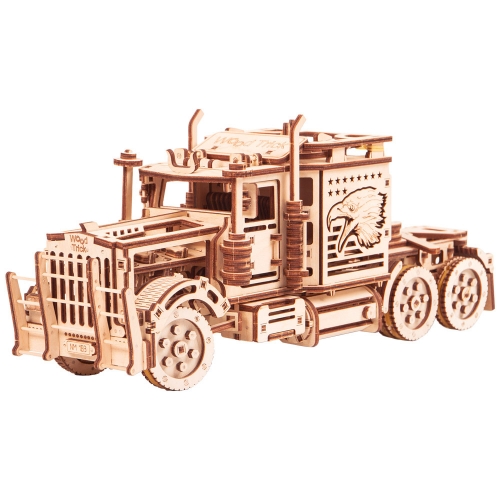 [Maskot Almacen] 우드 메카니칼 조립 모델 (Big Rig)