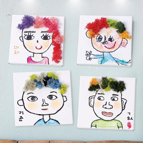 [아트랄라] 스칸디아모스 콜라주액자(4인용)