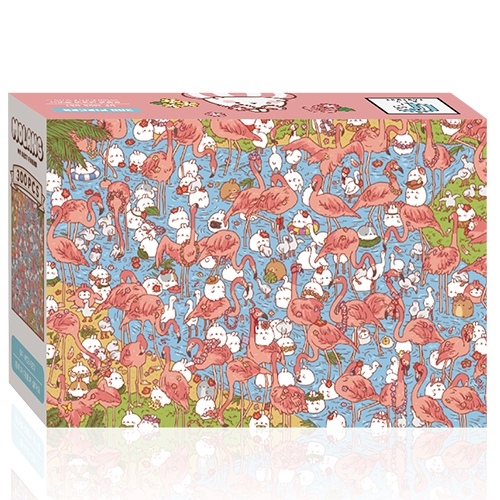 10000 몰랑홍학과더불어살아요직소퍼즐(300pcs)