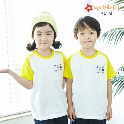 국내산 순면 나그랑 아트 티셔츠 반팔 _오늘의날씨(심플 5색)