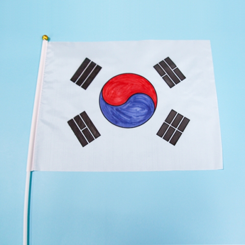 JY055 내가 그리는 태극기 깃발 (대) 만들기재료