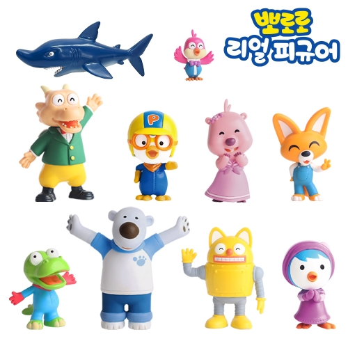 뽀로로리얼피규어컬렉타제조10종