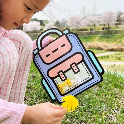 책가방 지퍼백2개(대/소)