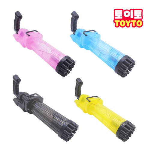 개틀링 비눗방울 버블건 대형 자동 비누방울 머신건 총
