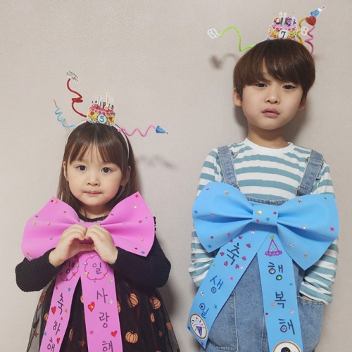 생일 머리띠
