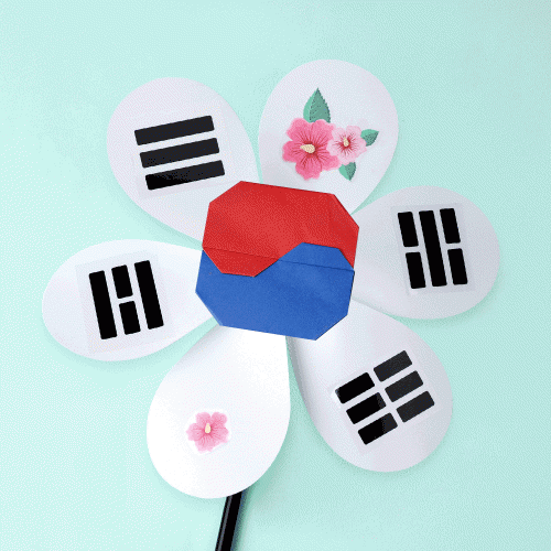 [아트랄라] 태극기 바람개비