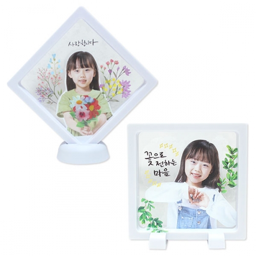 하바리움 액자 투명 스티커 (5인세트)
