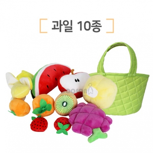 [두손] 프리미엄 헝겊음식세트 과일10pcs /과일세트