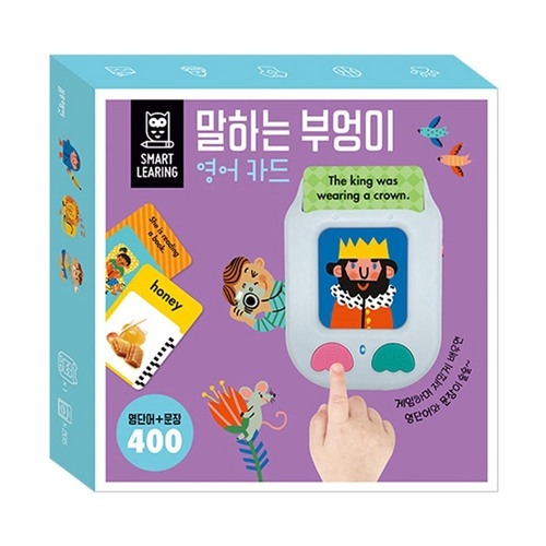 [두손] 블루래빗 말하는부엉이영어카드