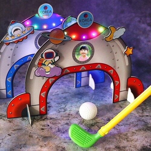[파스텔클레이] (4세트) 로켓 게이트 볼 놀이 스포츠 장난감 만들기 패키지