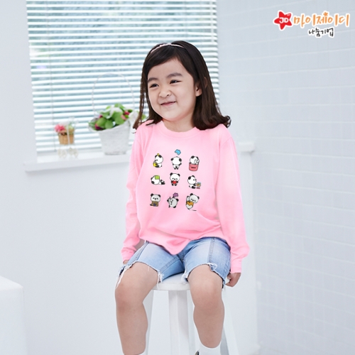 국내산 순면 30수 아트 티셔츠 #긴팔# 팬더박사24시
