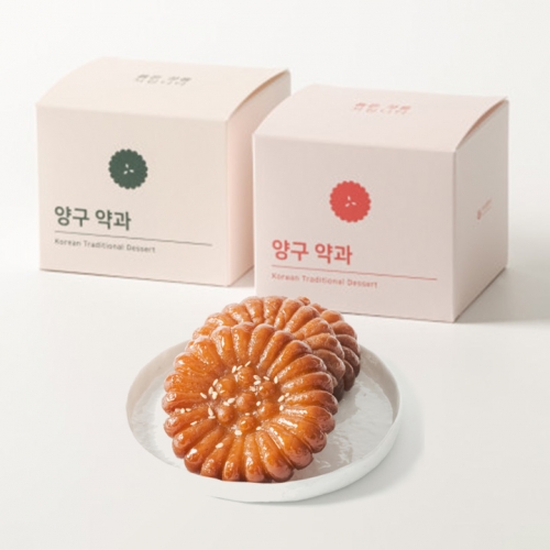 [키즈비전] 국산 수제 찹쌀약과 5입 유치원 어린이집 선생님 추석 선물 답례품