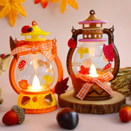 컬러링 가을 랜턴 1set