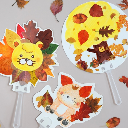 단풍부채 만들기 5set