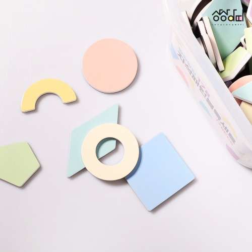 [상상아띠] 자석 패턴 블럭세트 178pcs 도형 블럭 가베 도형놀이
