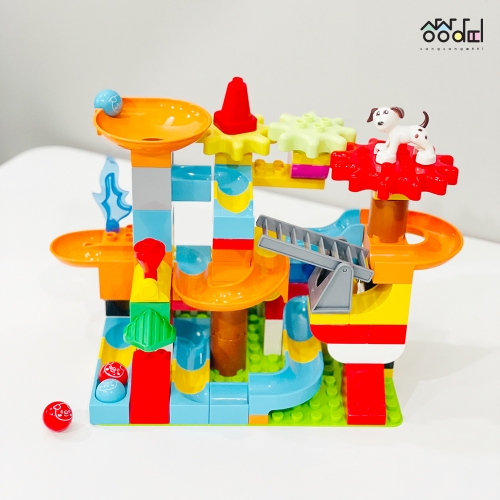 [상상아띠] 스토리 슬라이드 볼 블럭 (109PCS)