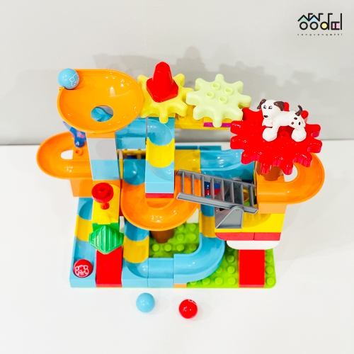 [상상아띠] 스토리 슬라이드 볼 블럭 (109PCS)