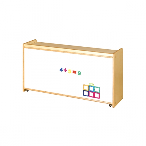 H29-8 고무나무 원목 칠판이단장